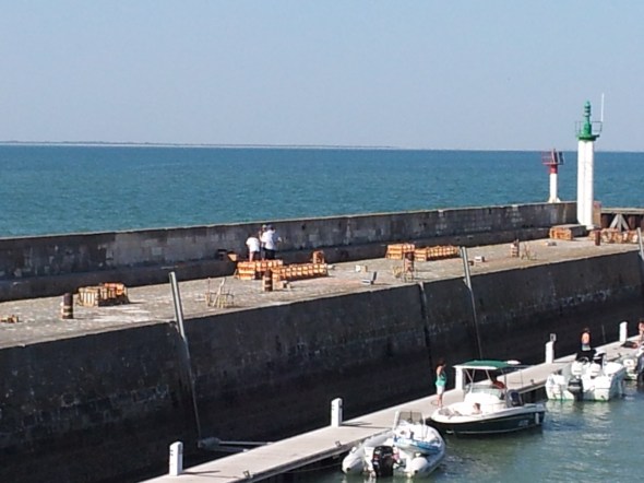 14 Juillet: voorbereidingen voor het vuurwerk