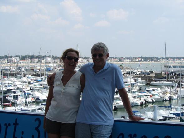 bij de haven van Royan