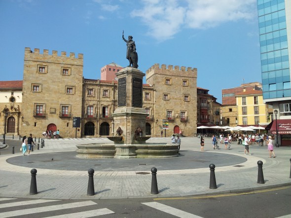 oude stad van Gijon