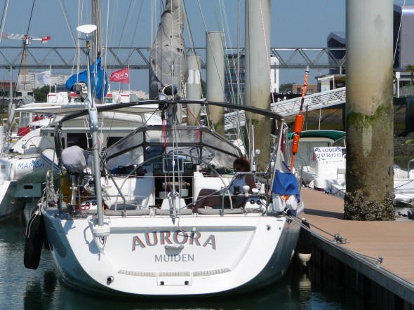 Aurora in Port Glorieux de Lorient