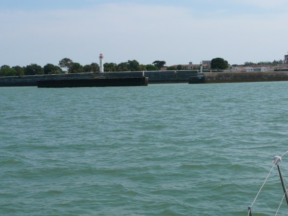 St. Martin de Re vanaf onze wachtboei