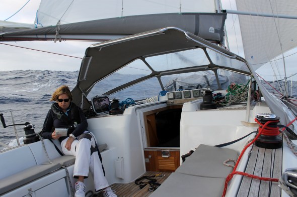 2013-09-20 Marleen houdt van mooi varen en een boekje lezen