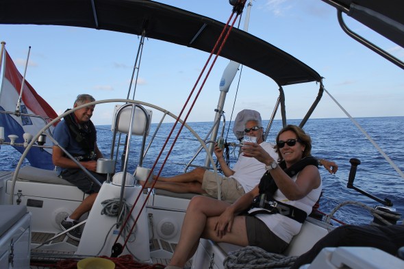 2013-09-22  een borrel wegens goede voortgang....