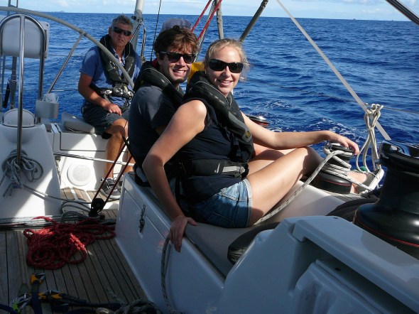 Frederique en Jeroen zeilen mee naar Lanzarote