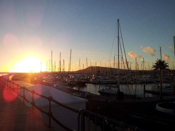 Marina Rubicon op Lanzarote