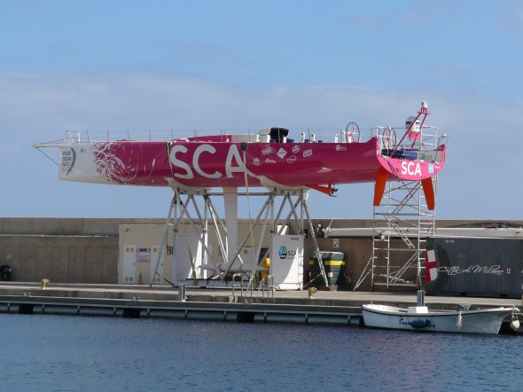 SCA trainingsboot in Puerto Calero