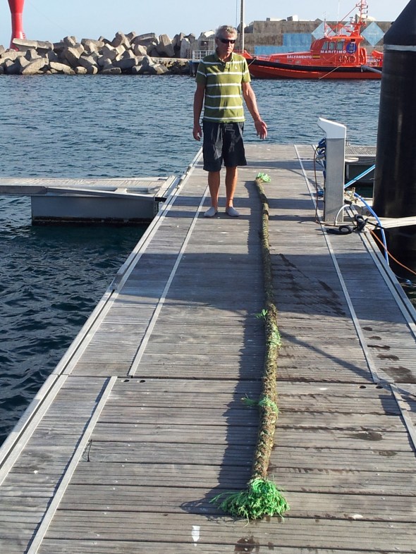 kabel uit de schroef....maar wel even eegenomen