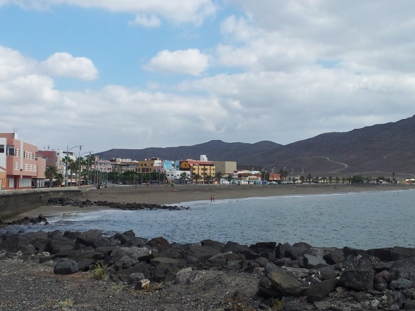 Gran Tarajal plaatsje en strand
