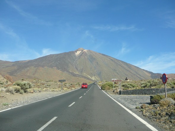vilkaan de Teide met eeuwige sneeuw