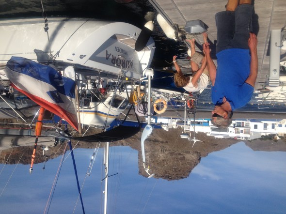 het schoenenritueel in Puerto de las Nieves: geen kakkerlakken graag!