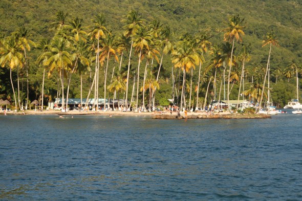 Marigot Bay (het strand)