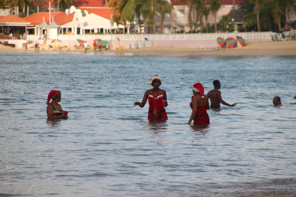 2 dagen voor kerst: onwetend van het noodweer dat nog zou komen....