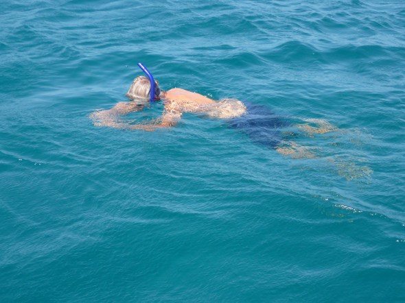 even checken of het anker wel is ingegraven