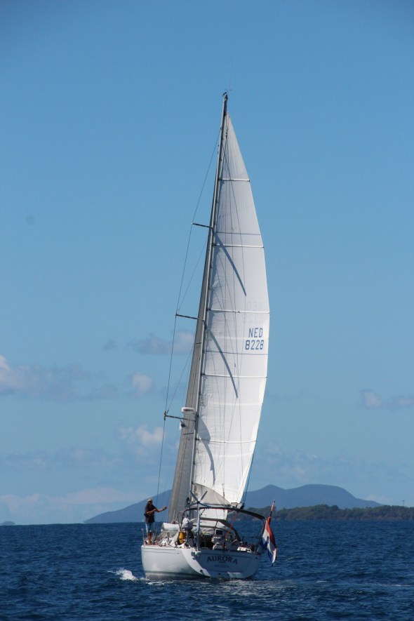 Genomen vanaf Starship door onze Oostenrijkse vrienden Ushi en Dietmar; iets(!) teveel twist in de main....