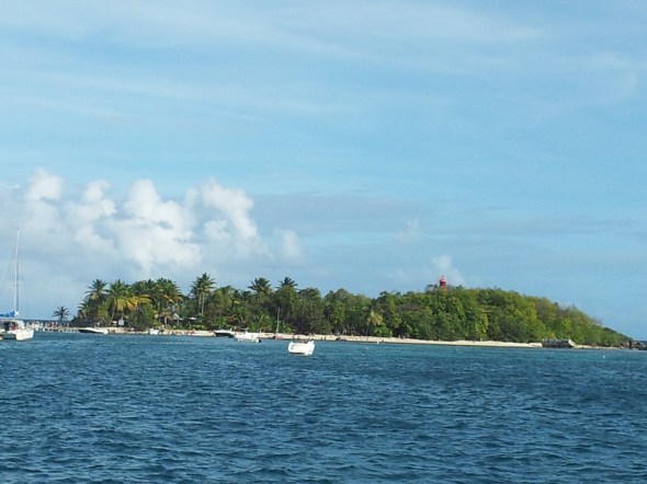 Isle Gosier: lunchbaai aan boord van Starship