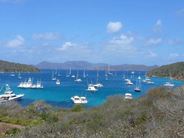 The Bight gezien van boven (tijdens de paaswandeling)