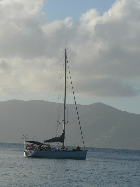 avond in Benures Bay