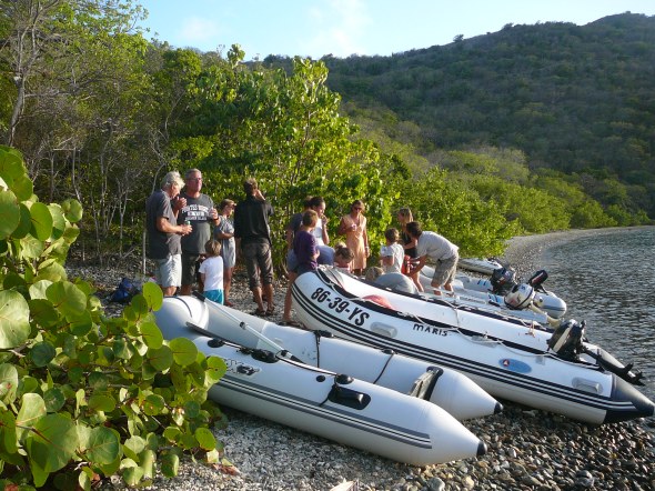 happy hour rond de dinghies