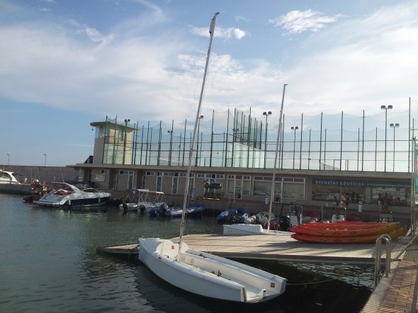 tennisbanen in de lucht....