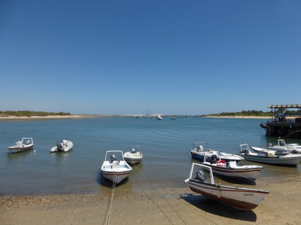 de helling bij de zeilclub van Tavira