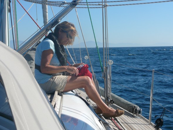 we zijn in Spanje een de Costa del Sol kant