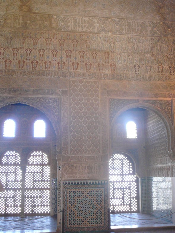 in een van de Nasrid Palaces