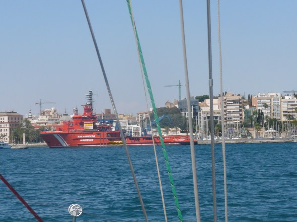 zeereddingboot in Cartagena