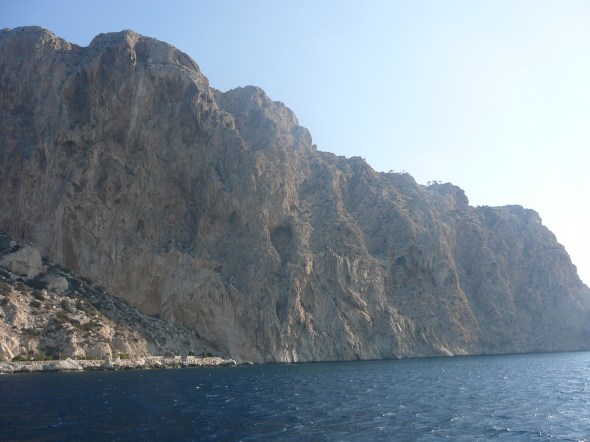 varend langs de kust