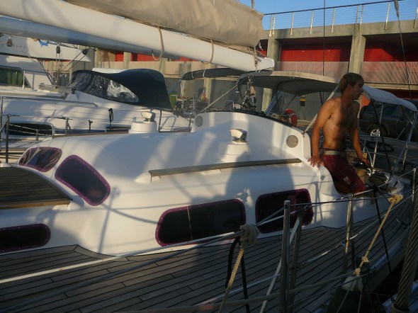 kajuitingang is handtekening van de ontwerper