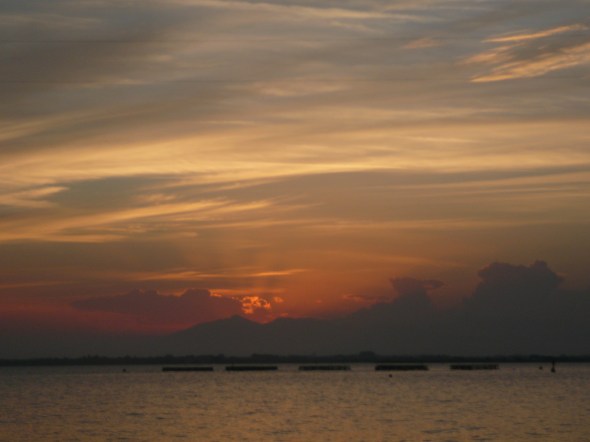 uitzicht op de baai van Rosas