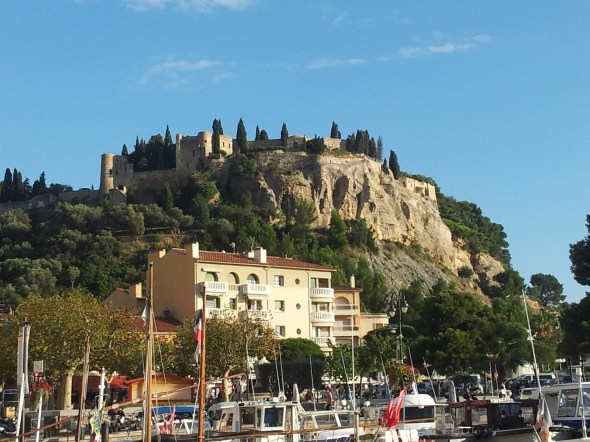 burcht boven Cassis