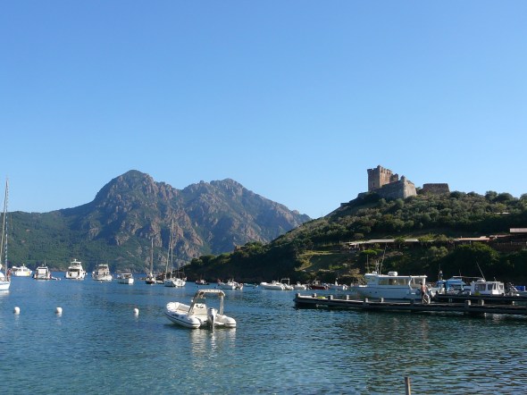 zicht op Port Girolata