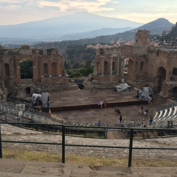 Taormina: het theater