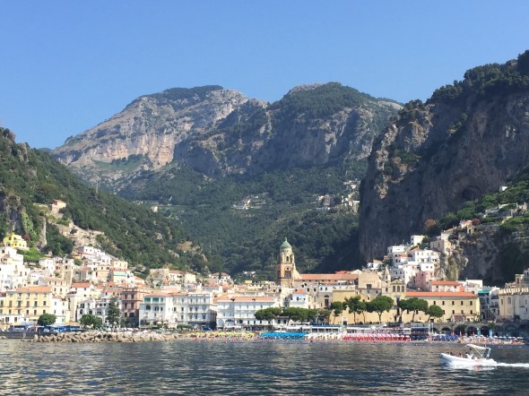 Vertrek uit Amalfi: op en top Italië