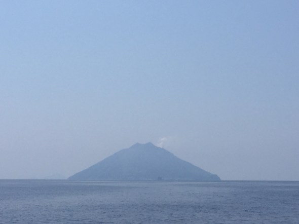 Stromboli in zicht