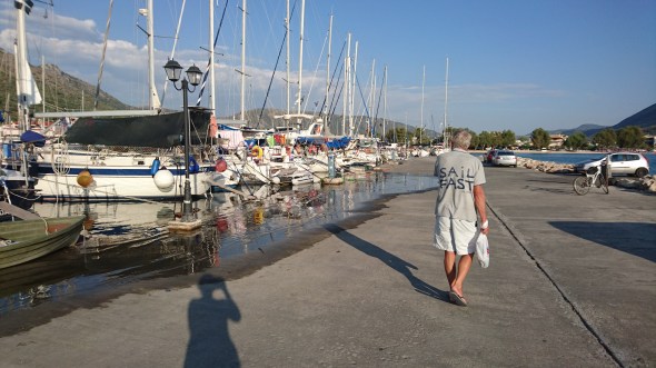 hoogwater in Palarias