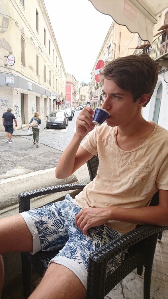 koffietje in de oude stad